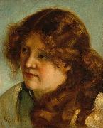 Gustave Courbet Portrait_de_Jo painting